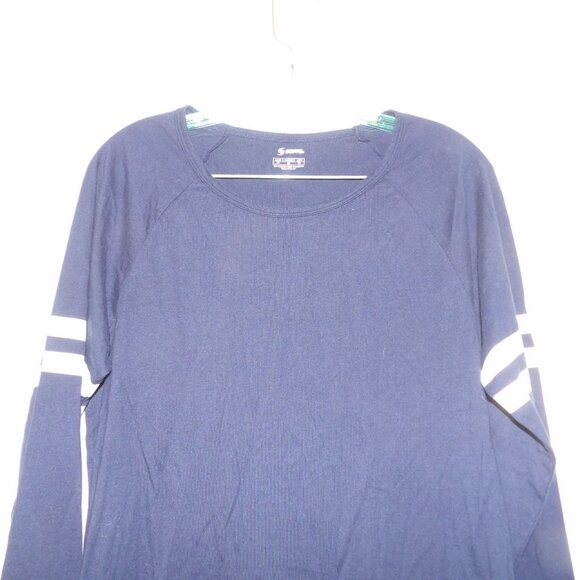 Soffe Long Sleeve Baseball T Shirt Sz M - Picture 2 of 6